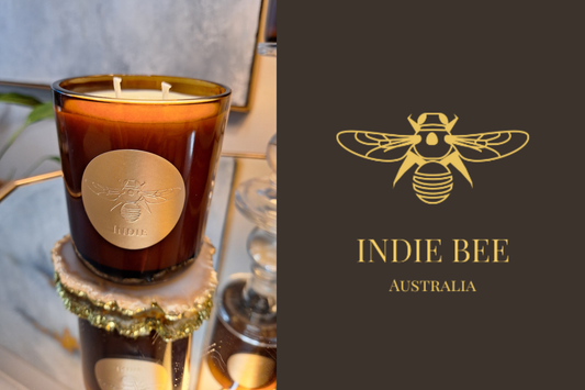 Olive Oil Candles "CHATEAU"  Rose Geranium, Patchouli